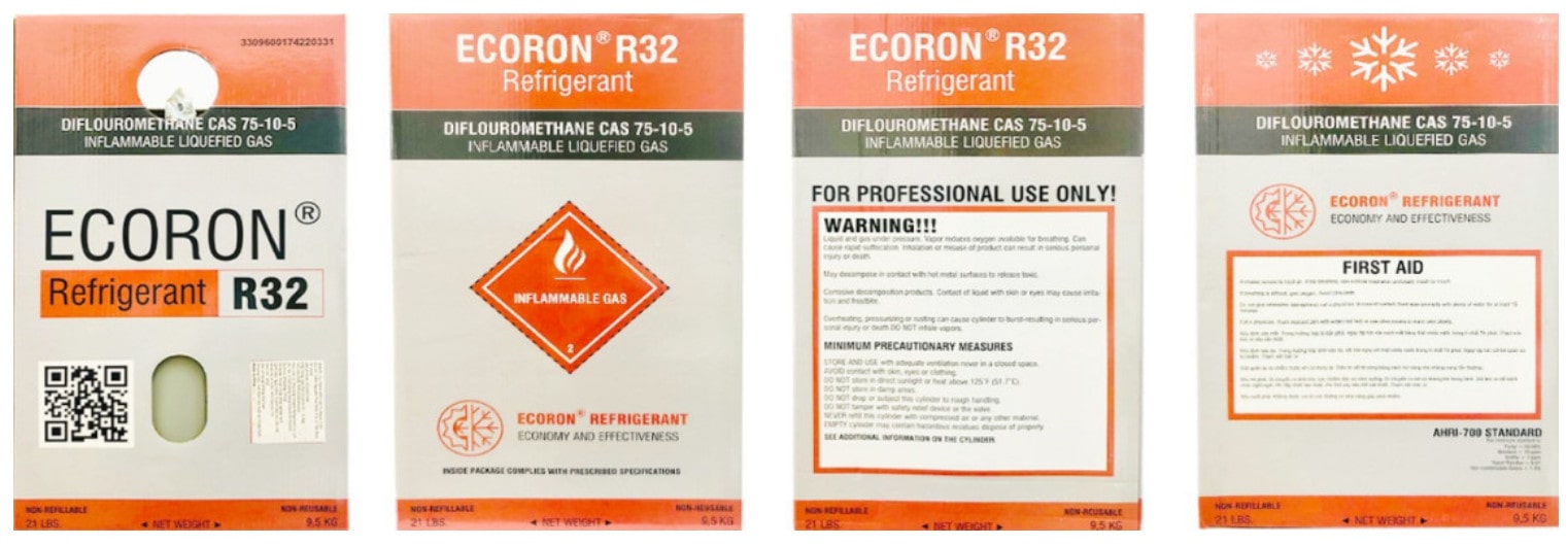 Gas Ecoron R32 – NW 9.5 kg