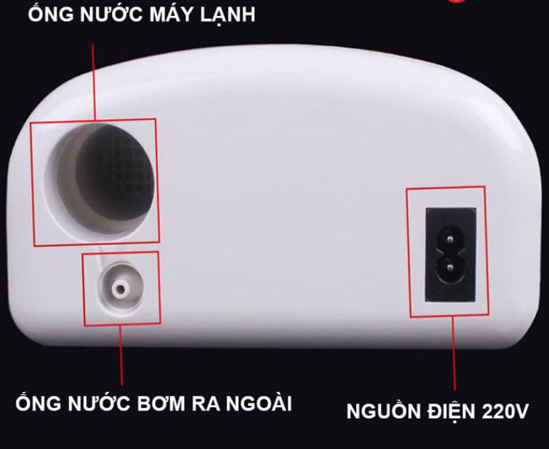 Ống nước Máy Bơm Nước Ngưng Máy Lạnh Đẩy Cao 3 Mét Kingpump 3M