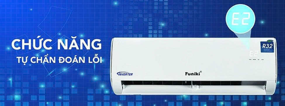 Tính năng tự chuẩn đoán lỗi của máy lạnh Funiki