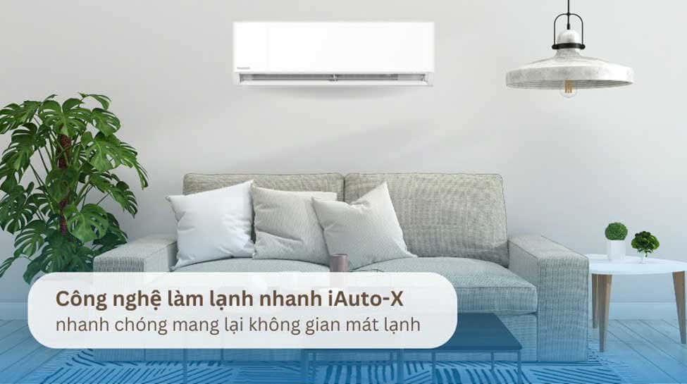 Công nghệ làm lạnh iAuto-X của máy lạnh Panasonic