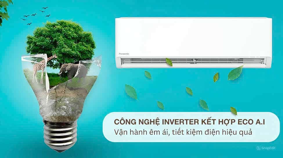 Công nghệ tiết kiệm điện máy lạnh Panasonic