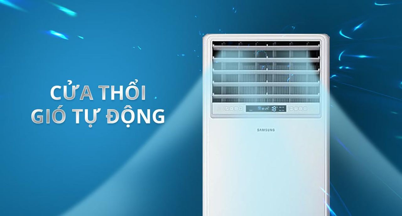 Máy Lạnh Tủ Đứng Samsung Inverter 4.0HP AC036KNPDEC