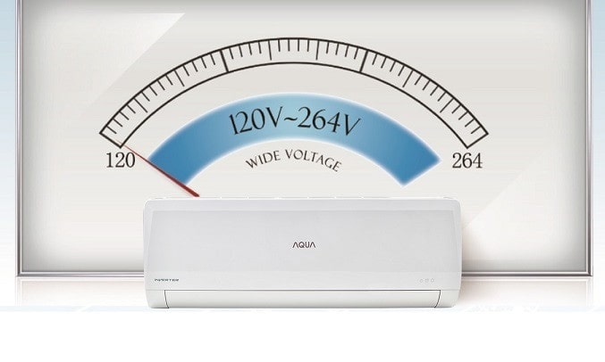 Máy Lạnh Aqua Inverter 1 HP AQA-KCRV10WNH