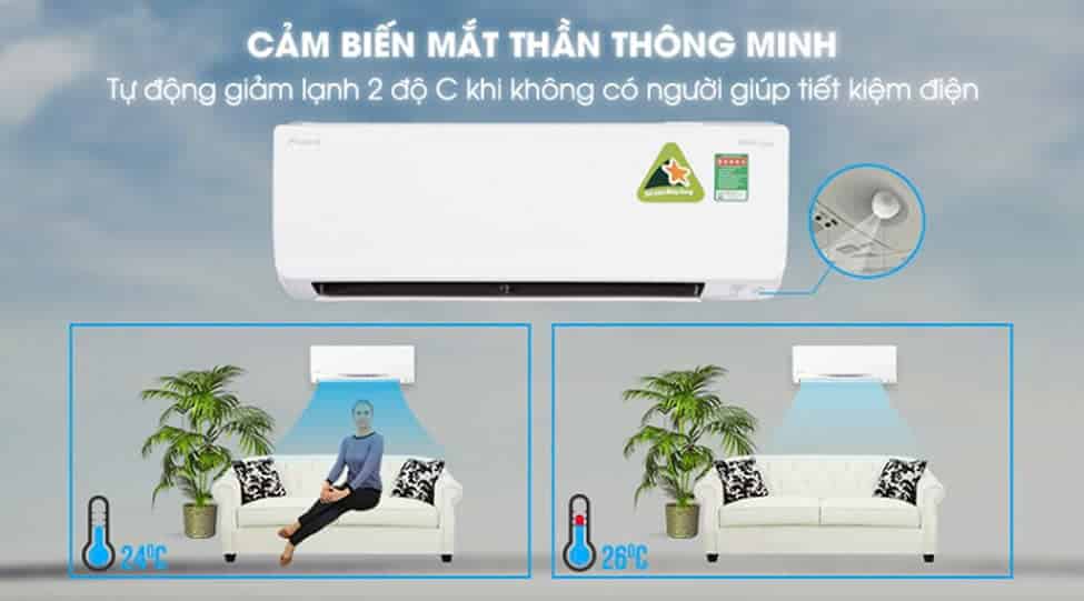 Công nghệ mắt thần thông minh của máy lạnh Daikin