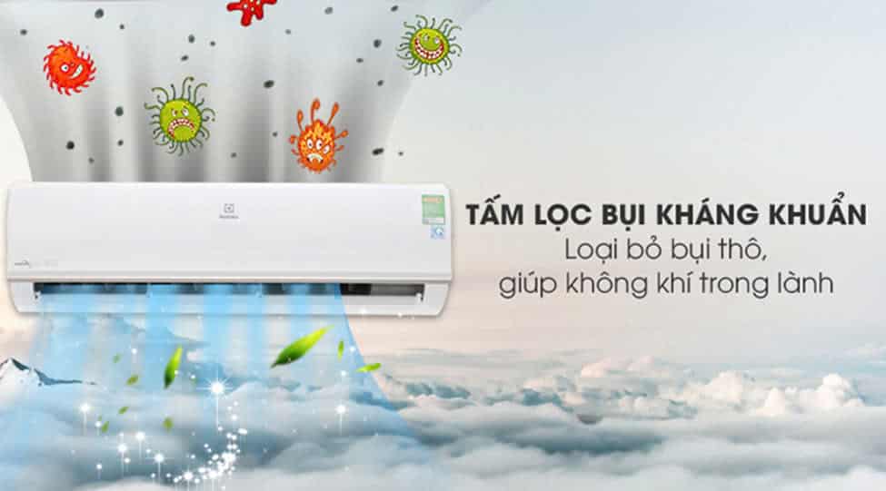 Bộ lọc HD của máy lạnh Electrolux