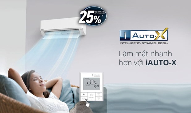 Máy lạnh PANASONIC Inverter 1.5HP CUCS-XU12ZKH-8 làm lạnh nhanh