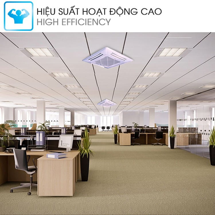 Máy lạnh âm trần Sharp hiệu suất hoạt động cao