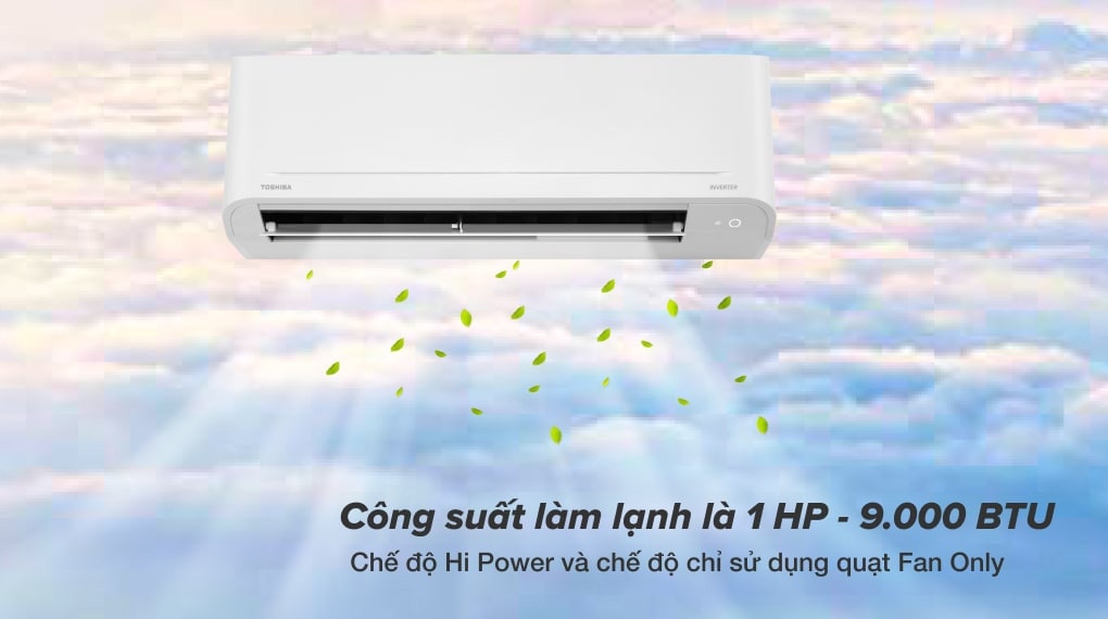 Máy lạnh Toshiba RAS-H10S4KCVG-V inverter 1 HP 