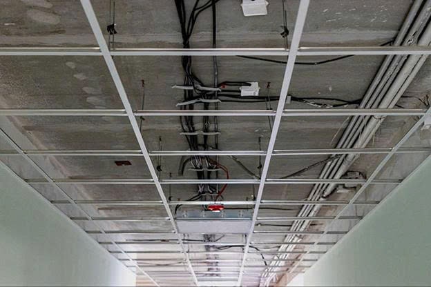 Đấu nối dây điện máy lạnh âm trần nối ống gió