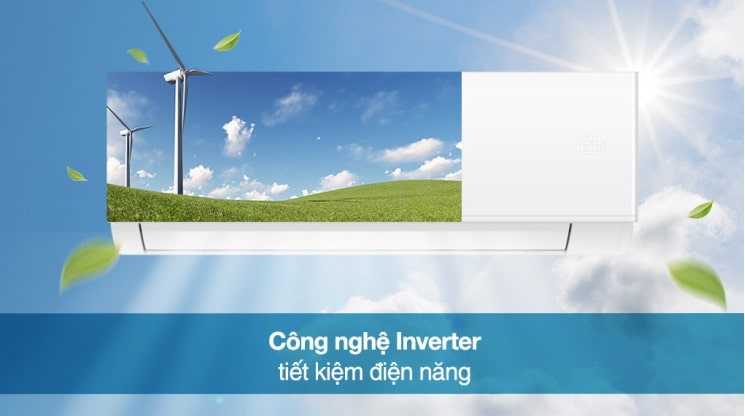 Máy Lạnh Aqua Inverter 1 HP AQA-KCRV10WNH