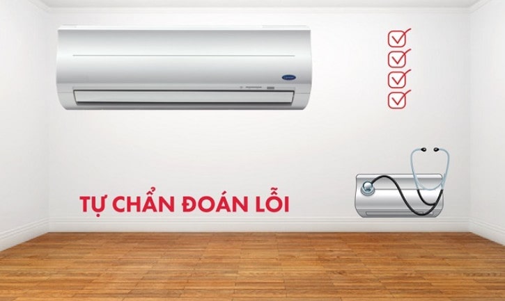 Máy lạnh Carrier tự chuẩn đoán lỗi