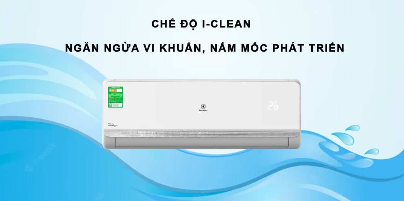 Máy lạnh Electrolux Inverter ESV12CRR-C3 1.5 Hp Treo Tường tự làm sạch