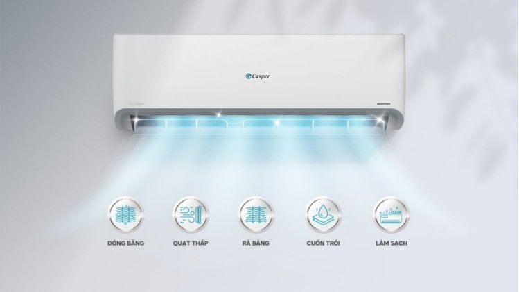 Máy Lạnh Treo Tường Casper GC-12IS35 Inverter 1.5 HP