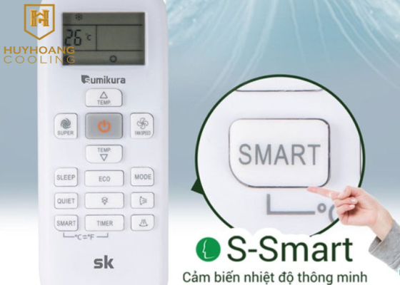 Máy Lạnh Sumikura APSAPO-H120GOLD 1.5HP (12000BTU) 2 Chiều Inverter